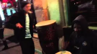 Jamming out on Mill Ave