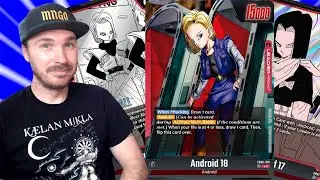Android 18 LAUGHS AT BARRIER BLOCKERS From Kid Buu - Dragon Ball Fusion World