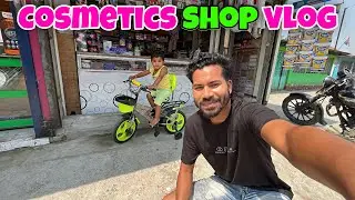 Dukaan pe hoga phirse renovation 😁 New Cycle 😍 Cosmetics shop vlog