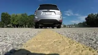 SH Forester XT Greddy EVO GT Exhaust