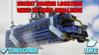 Last Secret Banner Location For The Snowfall Challenges (FORTNITE) (PS4) (NOOB PRO)