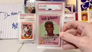 BOB GIBSON TOPPS FLAGSHIP COMPLETE RUN