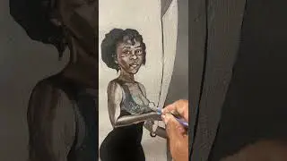 Painting the body paint effect