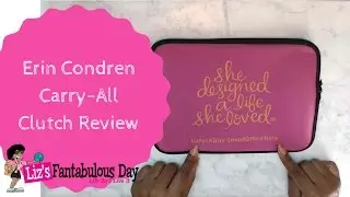 Erin Condren Carry-All Clutch Review , Erin Condren Accessories, Planner Storage #Planning