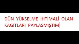 PINARSU  AL  SİNYALİ  GELDİ  BORLS  Y&Uuml;KSELİS  TRENDİ  DEVAM