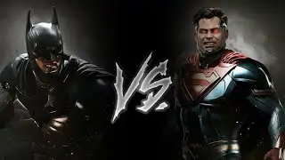 Injustice 2 superman vs Batman 