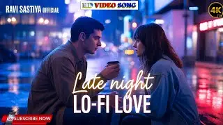 Late Night Lo-Fi Love 💙 | Romantic & Emotional LoFi Songs | Chill &bull; Relax &bull; Feel