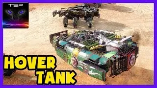 Crossout #374 ► 7 DOWN - 3x Aspects Sideways Hovercraft Tank - CW Build