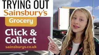COLLECT MY SAINSBURYS GROCERIES WITH ME, FOOD HAUL & MEAL PLAN! Huge Family Grocery Haul
