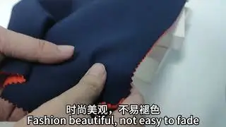 soft shell fabric at the exhibition