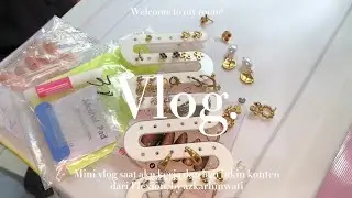 Mini Vlog Aesthetic : Work Life 💅🏻 | Content Creator Fun & Chill Vibes🎧