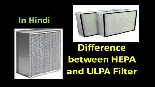 [Hindi] Difference between HEPA Filter and ULPA Filter