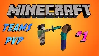 Minecraft Teams PvP: Episode 1 - Raiding Aypims's Bank