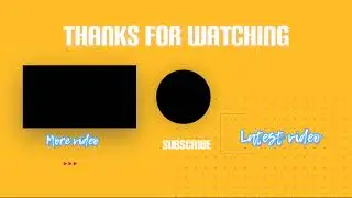 Outro Animation Download | FREE NO COPYRIGHT |