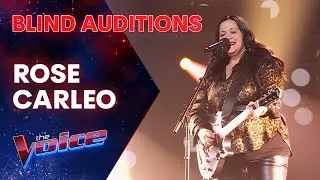Rose Carleo Brings The 'Rock & Roll' | Blind Auditions 2025 | The Voice Australia