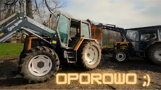 Pierwsze prace Renault 103.54, lecimy z obornikiem na bogato ;)