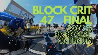 【ピストクリテ】360&deg; fixed gear criterium | 2025 sfiDARE BLOCK CRIT 47 FINAL/決勝