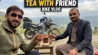 #Tea With Friend #Bike Vlog