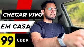 🟢DICAS DE SEGURANÇA para MOTORISTA DE APLICATIVOS UBER, 99pop e indriver!