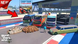 Franklin and Shinchan BUY A New Chop Tour & Travels LUXURY Showroom For Buses or Taxi IN GTA V