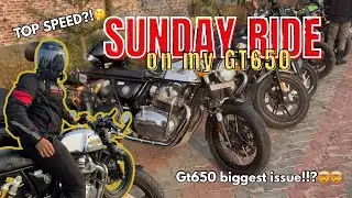 GT 650 biggest problem 🥲! GT. 650 drag race ! Sunday ride vlog ! Kartik Arora vlogs