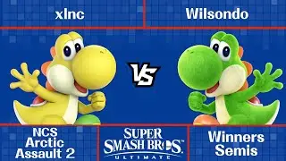 NCS Arctic Assault 2 - xlnc (Yoshi) vs Wilsondo (Yoshi) - Ultimate Singles