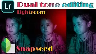New Dual tone❤ photo editing tutorial || 2020 || cute baby || MX EDITING ZONE npl