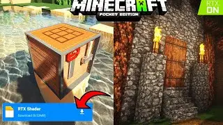 RTX ultra 4k shaders And Textures For Minecraft Pe | rtx for minecraft pe | Minecraft android Rtx  |