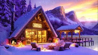 Late Night Coffee Shop Jazz with Fireplace | Relaxing Music for Study 6