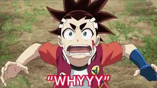 Beyblade burst characters react to their deaths