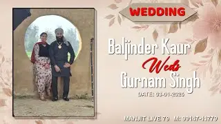 Baljinder kaur weds gurnam singh