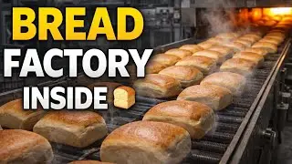 Bread Factory Inside 🍞 | Factory Me Bread Kaise Banti Hai| Bread Manufacturing Process| Real Factory