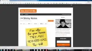 How to Create Sticky Notes that Generate Real Estate Seller Leads for Super Cheap!