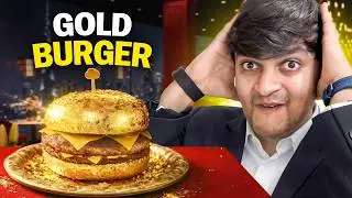 Trying Rs1000 to Rs50,000 Gold Food in Dubai