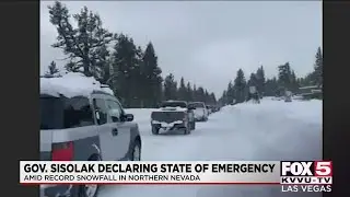 Gov. Sisolak to declare state of emergency in northern Nevada amid winter storm, record snowfall