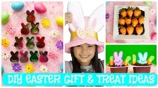 DIY EASTER GIFTS AND TREATS | CUTE AND EASY | TIANA HEARTS |