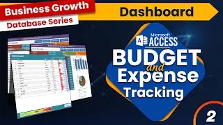 Budget and Expense Tracking Dashboard in MS Access Part 2