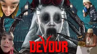 Čtyři kundomrdi vs. pekeln&aacute; hrůza 🔥👹 | DEVOUR