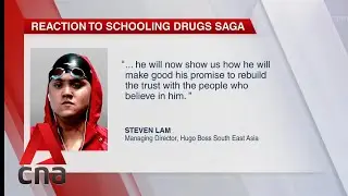 Sponsor Hugo Boss stands by Joseph Schooling after news of Olympic champion's drug use