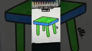 Coloring Books - table✌🏻 #coloringbook #coloringbookforadults #coloring #asmr #malbuch #kritzelbuch