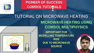 How to incoporate Microwave Heating in COMOSL #microwave #Heating #COMSOL