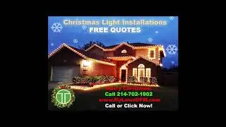 Christmas Lights Installation  in Dallas, Texas
