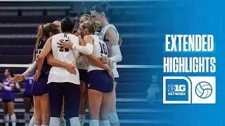 Campbell at Northwestern | Extended Highlights | Big Ten Volleyball | 09/20/2025