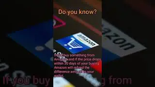 Amazon price drop refund | interesting facts #shorts