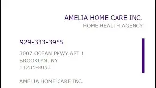 Помощь в New York City для пенсионеров (65+), детей и взрослых с особыми нуждами. Amelia Home Care.
