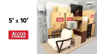 Access Storage 5x10 Unit Storage Size Guide