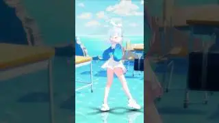PUBG Victory Dance 102 by Blue Archive Arona アロナ #mmd #shorts