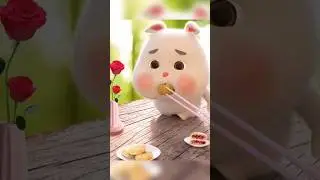 Super cute and adorable little fat rabbit ❤ great Creativity🤗 #shorts #trending