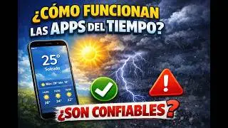 APPS DEL CLIMA, &iquest;COMO FUNCIONAN?&iquest;SON CONFIABLES?