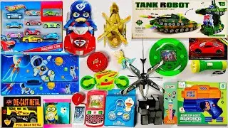 Top 10 Toys Collection🤑Robot Tank, Monster Car, Projector, Torch, Rc Bikes, Rubik Cube, Pencil Box